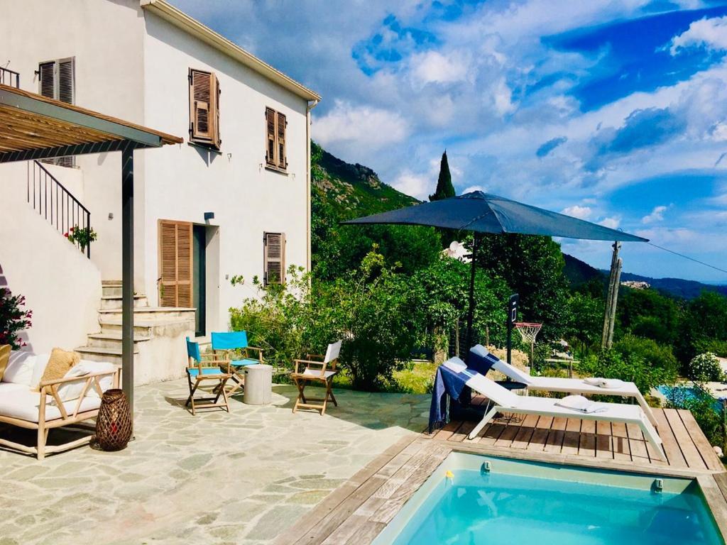 Villa Poggio Santa-Maria-Poggio  Esterno foto